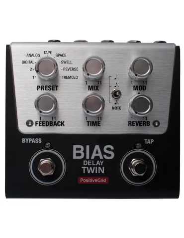  POSITIVE GRID B-DELAY-TWIN BIAS DELAY TWIN PEDAL|MusicGoodDeal 