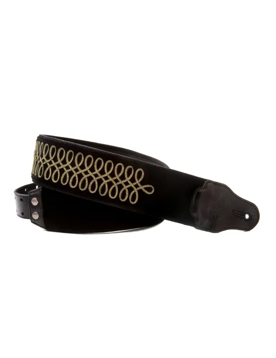  RIGHTON STRAPS SGTPEPPERS-BK RIGHTON SGT PEPPERS LEATHER STRAP BLACK|MusicGoodDeal 