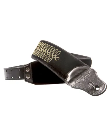  RIGHTON STRAPS SGTPEPPERS-BK RIGHTON SGT PEPPERS LEATHER STRAP BLACK|MusicGoodDeal  2