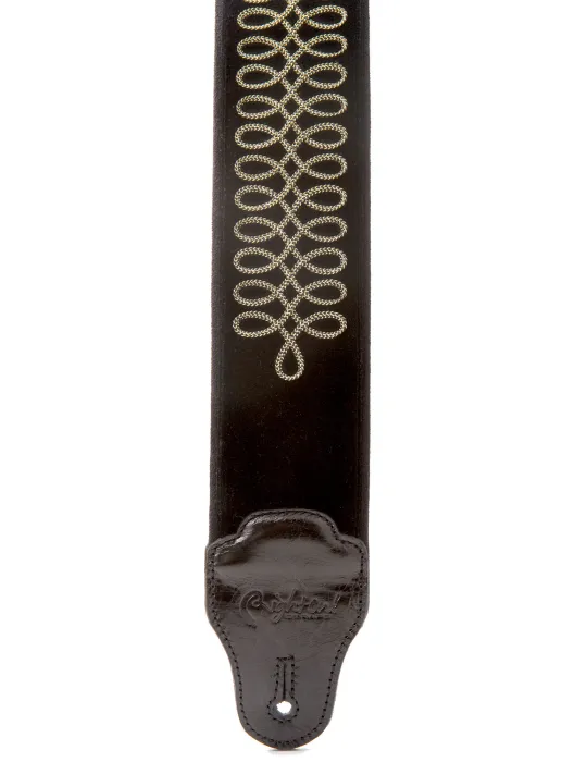  RIGHTON STRAPS SGTPEPPERS-BK RIGHTON SGT PEPPERS LEATHER STRAP BLACK|MusicGoodDeal 
