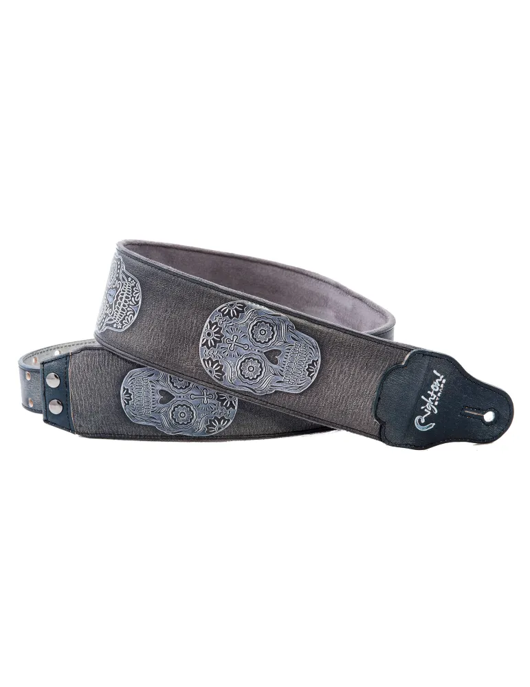  RIGHTON STRAPS SUGAR-BK RIGHTON SUGAR BLACK LEATHER STRAP|MusicGoodDeal 