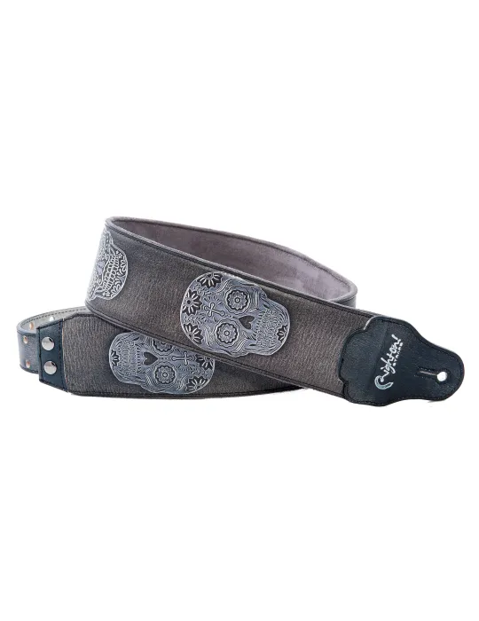  RIGHTON STRAPS SUGAR-BK RIGHTON SUGAR BLACK LEATHER STRAP|MusicGoodDeal 