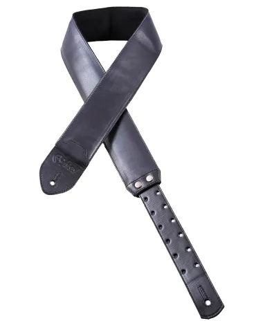  RIGHTON STRAPS VINTAGE-BK BLACK RIGHTON LEATHER STRAP|MusicGoodDeal 