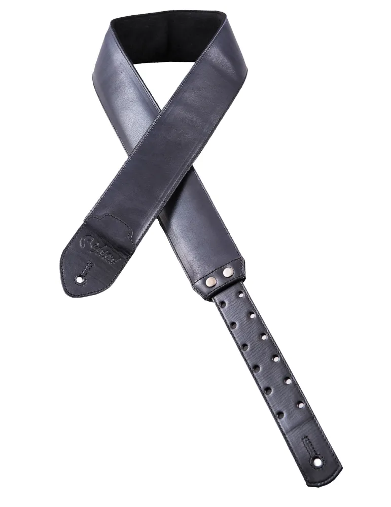  RIGHTON STRAPS VINTAGE-BK BLACK RIGHTON LEATHER STRAP|MusicGoodDeal 