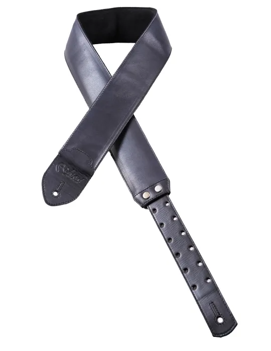  RIGHTON STRAPS VINTAGE-BK BLACK RIGHTON LEATHER STRAP|MusicGoodDeal 