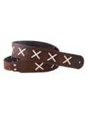 RIGHTON STRAPS LEATHER STRAP RIGHTON LEGEND DG BROWN|MusicGoodDeal 