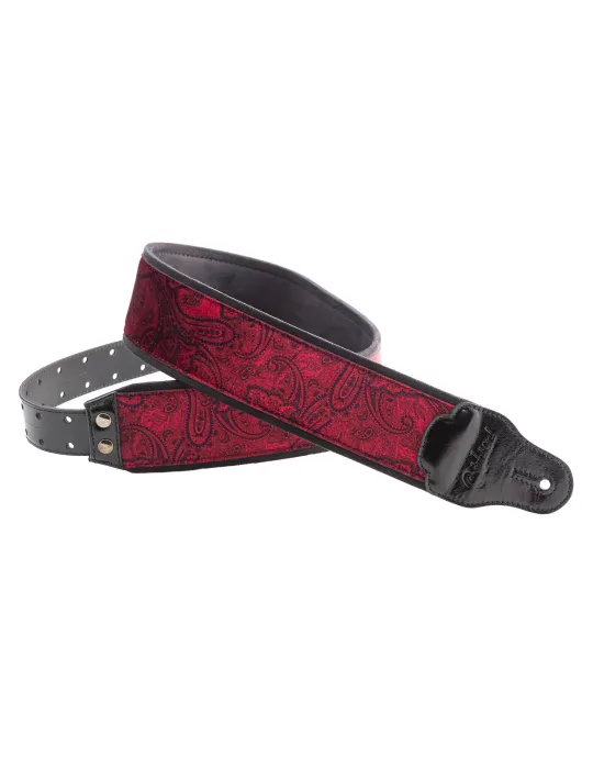  RIGHTON STRAPS VELVET RIGHTON J-PAISLEY RED|MusicGoodDeal 
