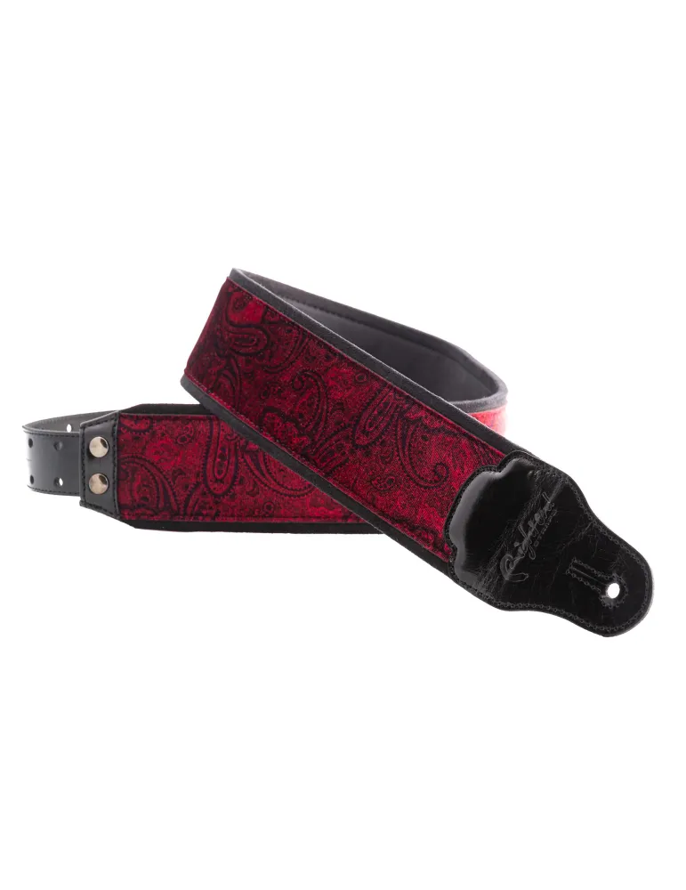  RIGHTON STRAPS VELVET RIGHTON J-PAISLEY RED|MusicGoodDeal 