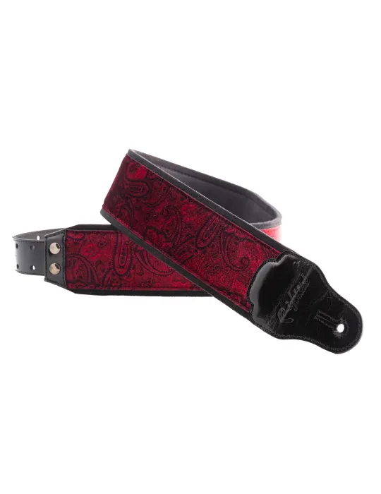  RIGHTON STRAPS VELVET RIGHTON J-PAISLEY RED|MusicGoodDeal 