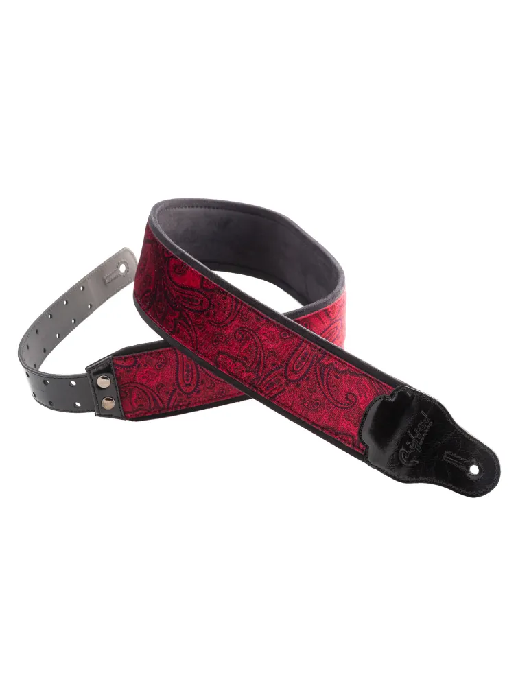  RIGHTON STRAPS VELVET RIGHTON J-PAISLEY RED|MusicGoodDeal 