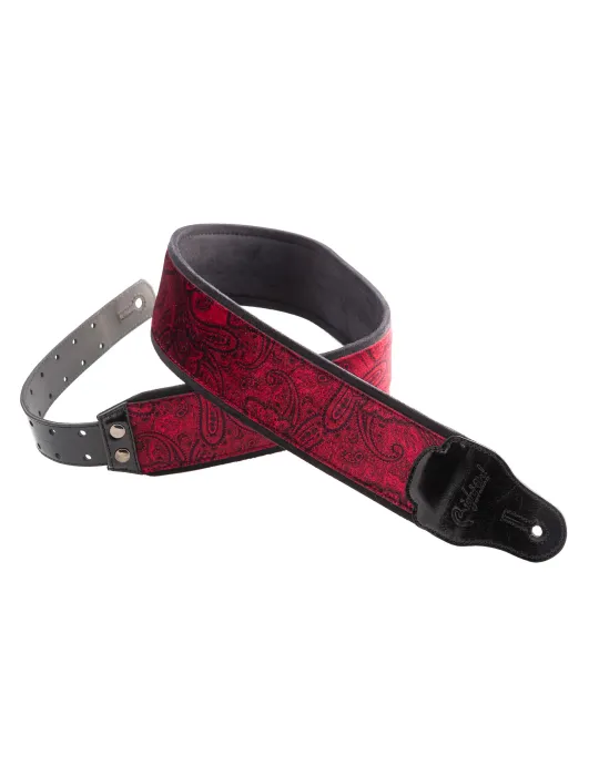  RIGHTON STRAPS VELVET RIGHTON J-PAISLEY RED|MusicGoodDeal 