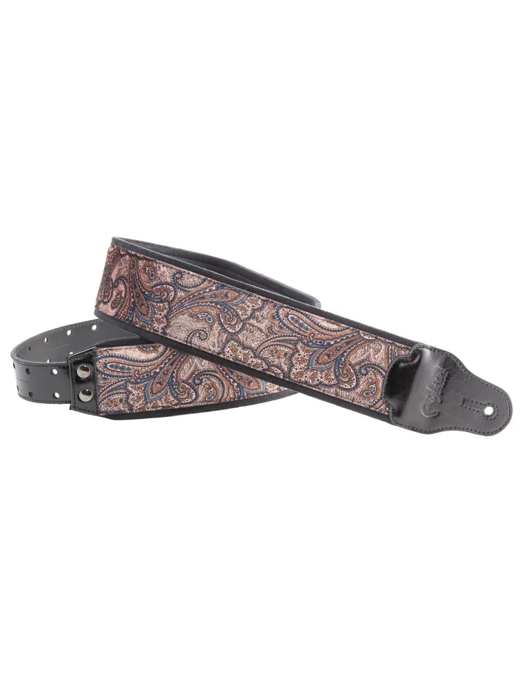  RIGHTON STRAPS VELVET BELT RIGHTON J-PAISLEY BROWN|MusicGoodDeal 