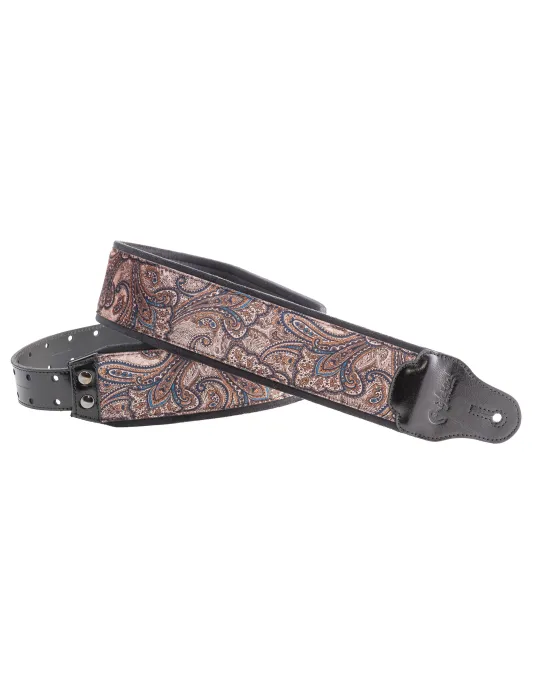  RIGHTON STRAPS VELVET BELT RIGHTON J-PAISLEY BROWN|MusicGoodDeal 