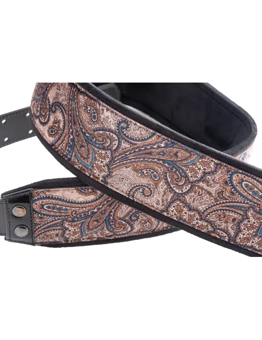  RIGHTON STRAPS VELVET BELT RIGHTON J-PAISLEY BROWN|MusicGoodDeal 