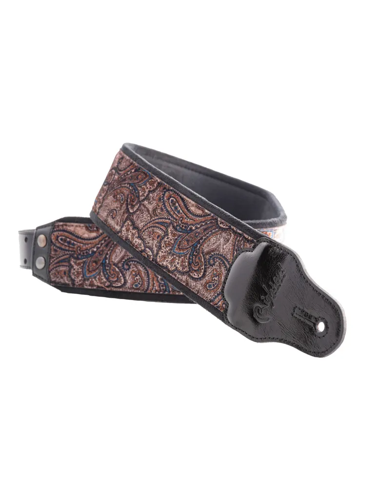  RIGHTON STRAPS VELVET BELT RIGHTON J-PAISLEY BROWN|MusicGoodDeal 