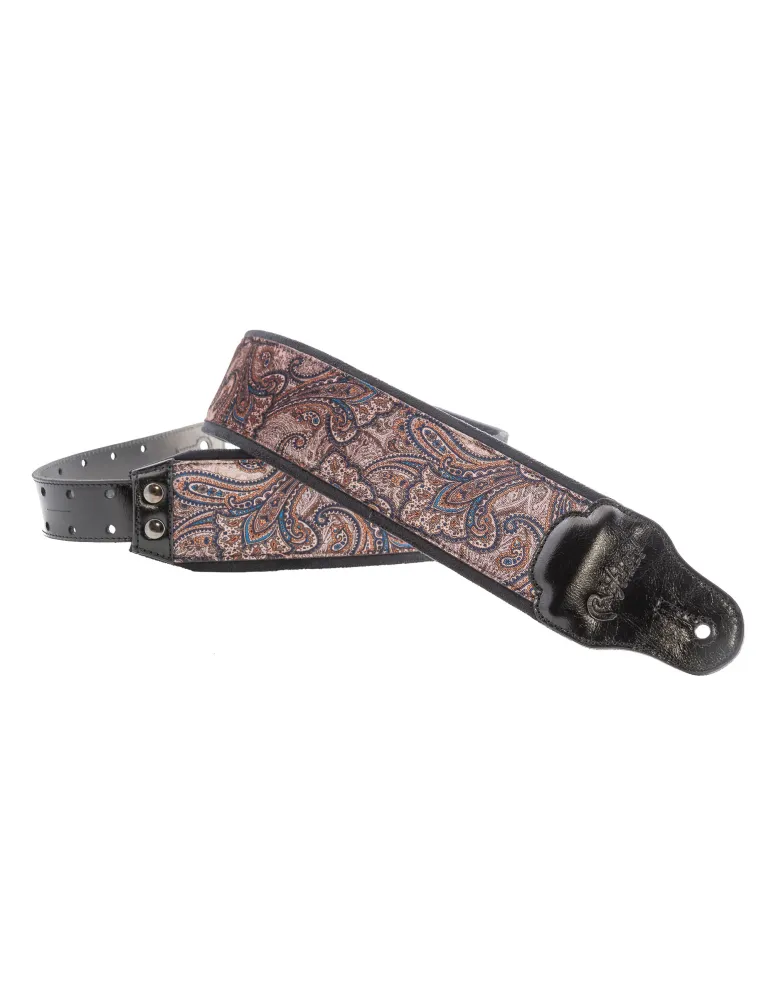  RIGHTON STRAPS VELVET BELT RIGHTON J-PAISLEY BROWN|MusicGoodDeal 