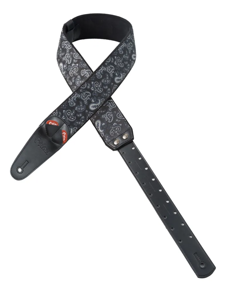  RIGHTON STRAPS VEGAN RIGHTON PAISLEY BLACK|MusicGoodDeal 