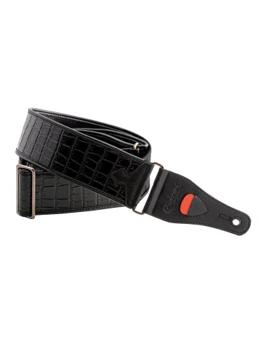  RIGHTON STRAPS VEGAN RIGHTON ALLIGATOR BLACK|MusicGoodDeal 