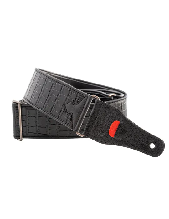  RIGHTON STRAPS VEGAN RIGHTON ALLIGATOR BLACK|MusicGoodDeal 