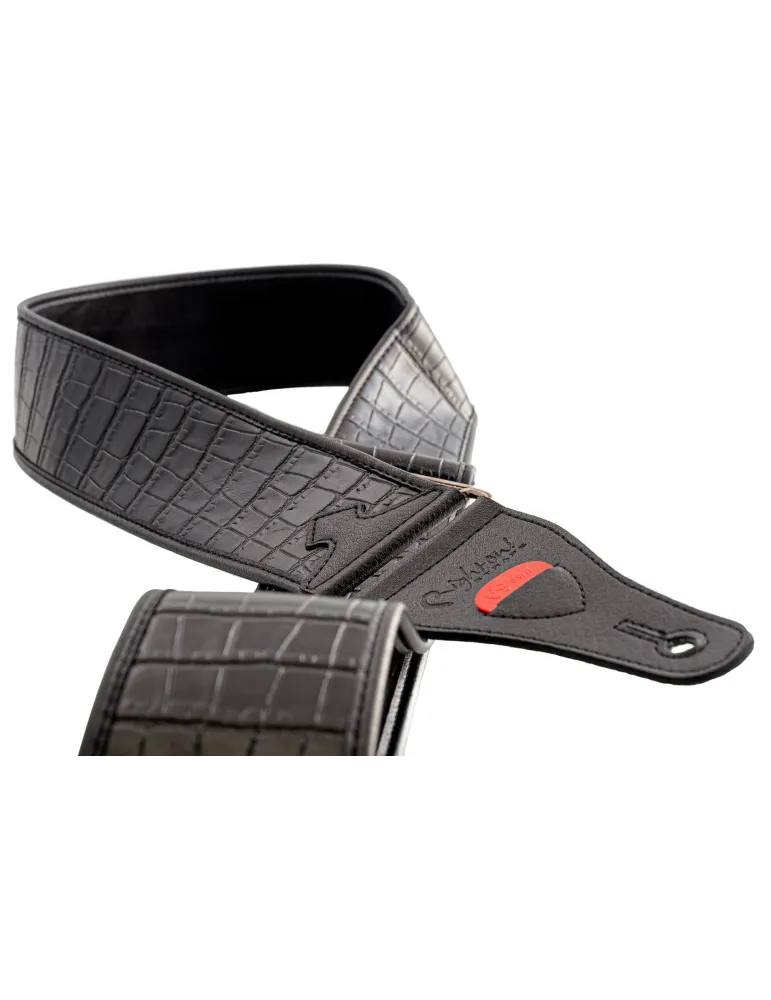 RIGHTON STRAPS VEGAN RIGHTON ALLIGATOR BLACK|MusicGoodDeal 