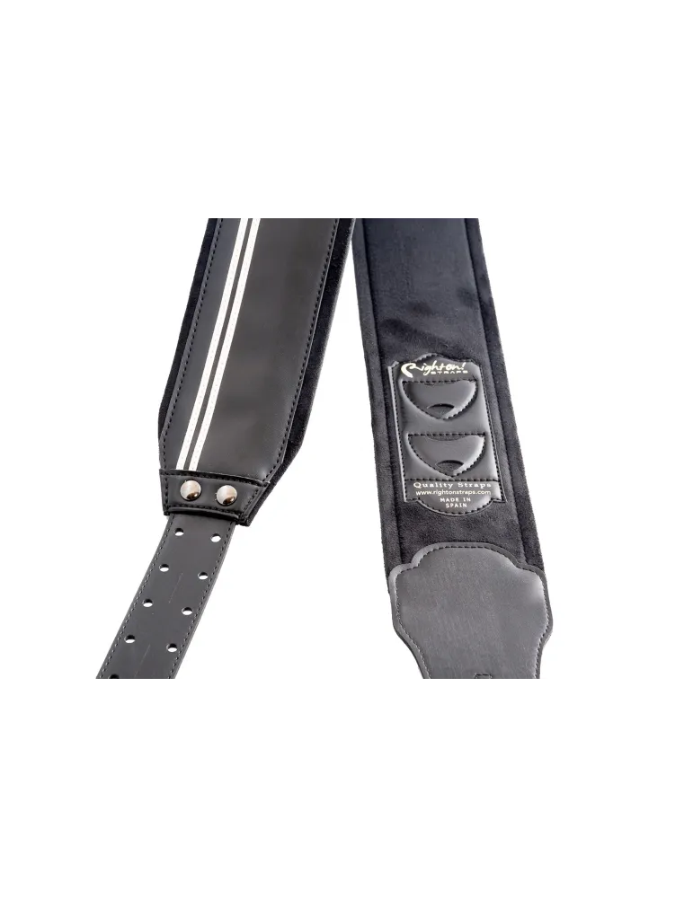  RIGHTON STRAPS VEGAN RIGHTON B-RACE BLACK|MusicGoodDeal 