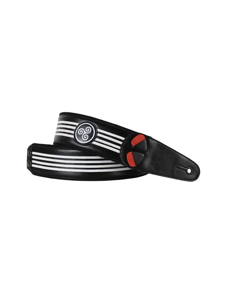  RIGHTON STRAPS VEGANER RIEMEN RIGHTON TRISKELL SCHWARZ|MusicGoodDeal 