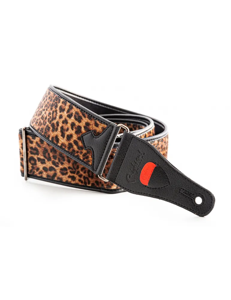  RIGHTON STRAPS VEGANER RIEMEN RIGHTON LEOPARD BEIGE|MusicGoodDeal 