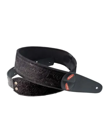  RIGHTON STRAPS VEGANER RIEMEN RIGHTON SANDOKAN SCHWARZ|MusicGoodDeal 