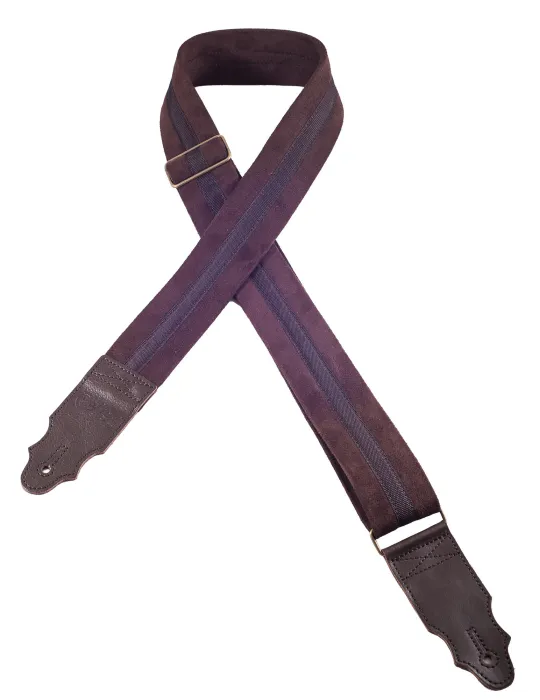  RIGHTON STRAPS TEXTILRIEMEN RIGHTON PLAIN BRAUN|MusicGoodDeal 