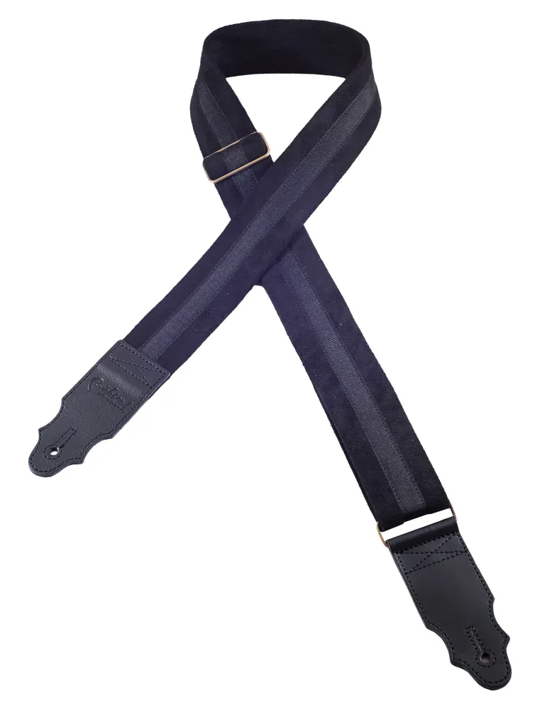  RIGHTON STRAPS TEXTILE STRAP RIGHTON PLAIN BLACK|MusicGoodDeal 
