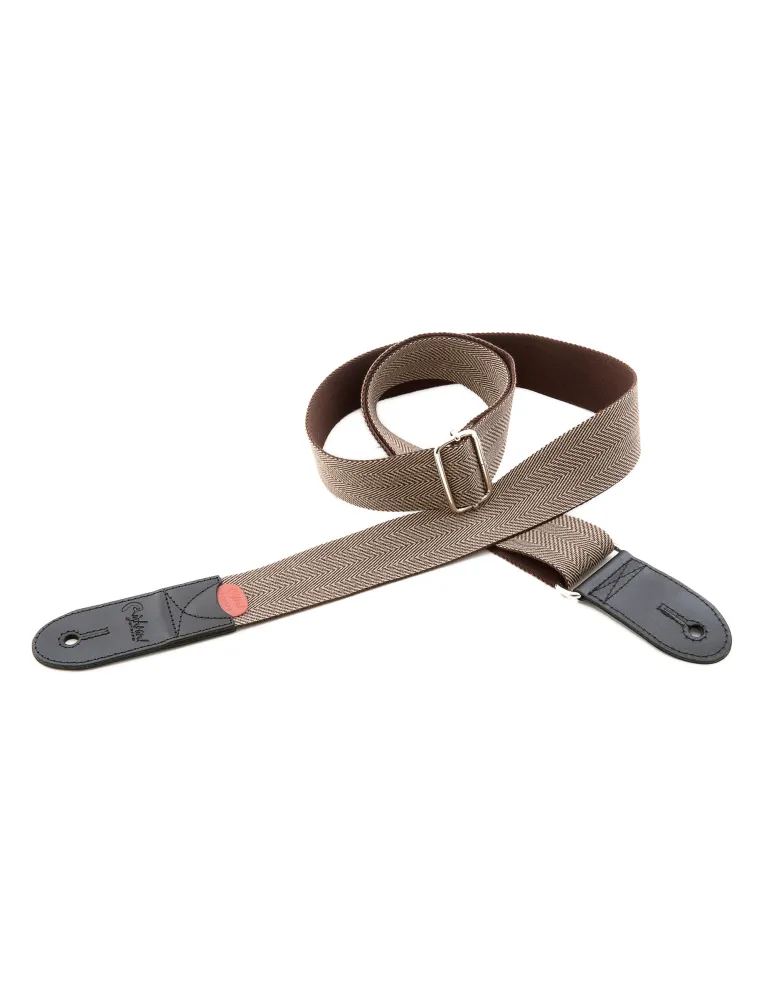  RIGHTON STRAPS TEXTILE BELT RIGHTON BRIGHTON BROWN|MusicGoodDeal 