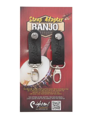  RIGHTON STRAPS LEATHER BANJO ADAPTER NR|MusicGoodDeal  2