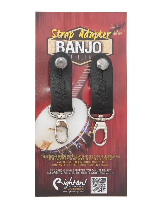  RIGHTON STRAPS ADAPTADOR DE CUERO PARA BANJO NR|MusicGoodDeal 