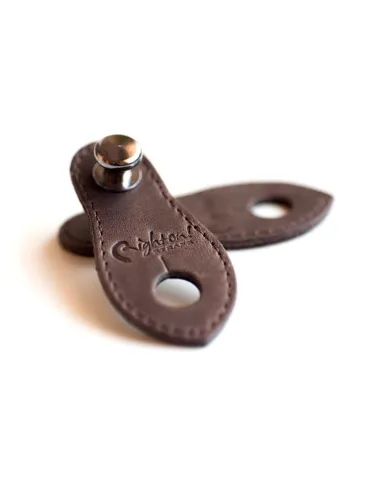 RIGHTON STRAPS END-PIN BROWN LEATHER