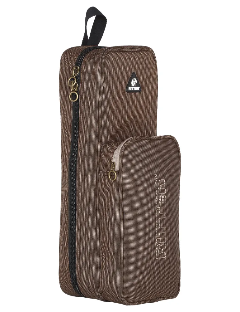 TAPA FLAUTA RITTER + PICCOLO MARRON|MusicGoodDeal 