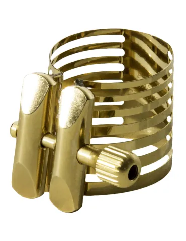  ROVNER LIGATURE CLAR PLATINUM GOLD 3RL|MusicGoodDeal 