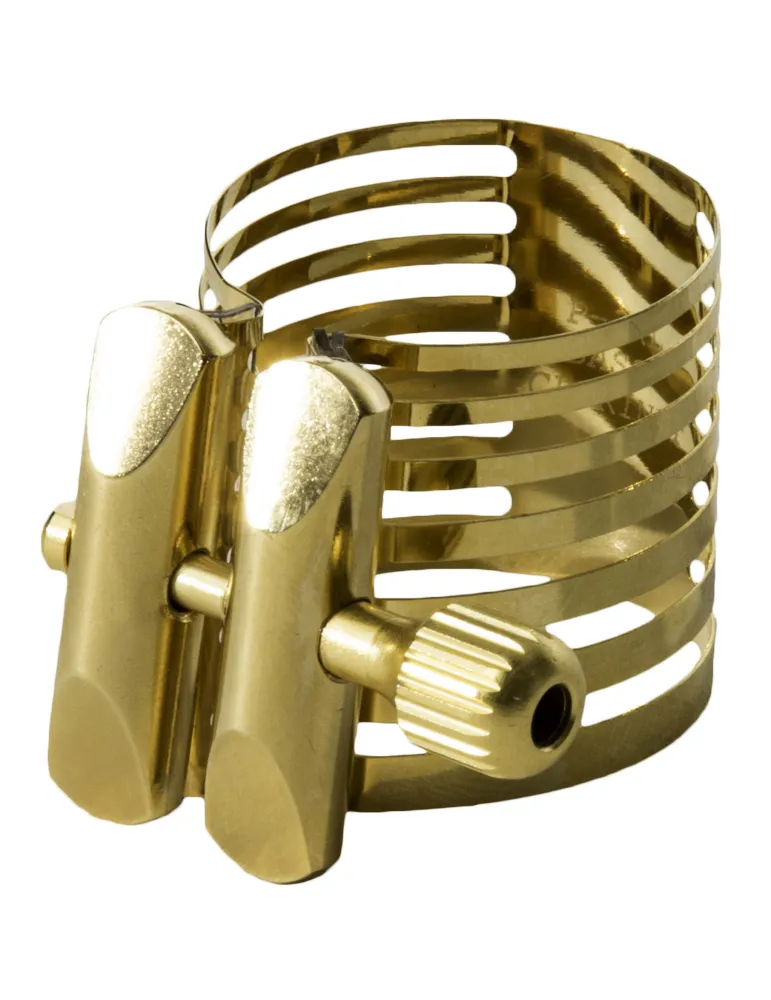  ROVNER LIGATURE CLAR PLATINUM GOLD 3RL|MusicGoodDeal 