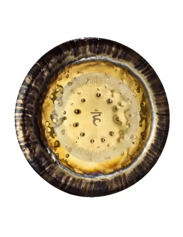  SONIC ENERGY THROAT CHAKRA GONG, 32" / 80 CM, 141,27|MusicGoodDeal 