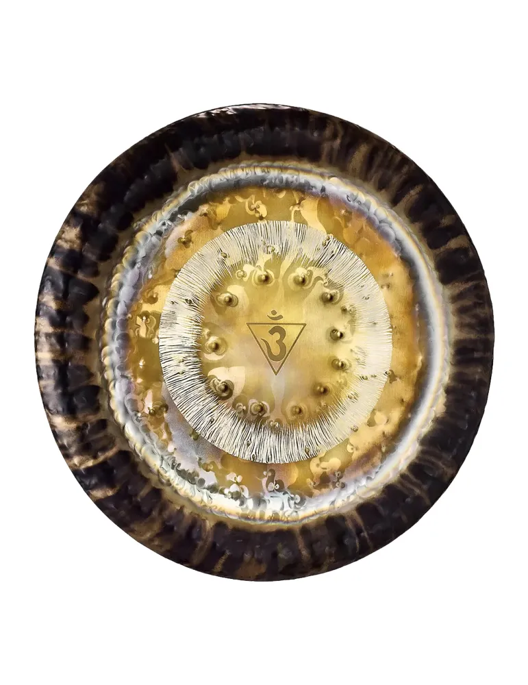  CHAKRA GONG DE ENERGÍA SÓNICA, 24" / 60 CM, 221,23 HZ|MusicGoodDeal 