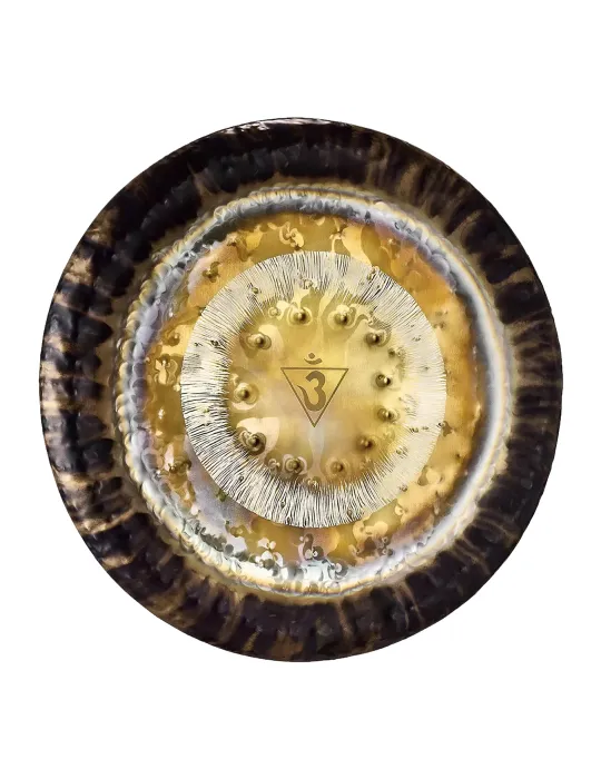  CHAKRA GONG DE ENERGÍA SÓNICA, 24" / 60 CM, 221,23 HZ|MusicGoodDeal 