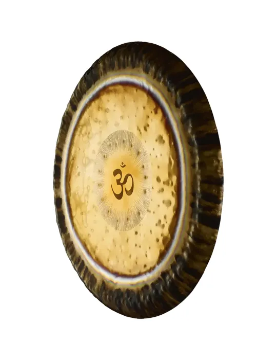  GONG CHAKRA DE ENERGÍA SÓNICA, 24" / 60 CM, 172,06 H|MusicGoodDeal 