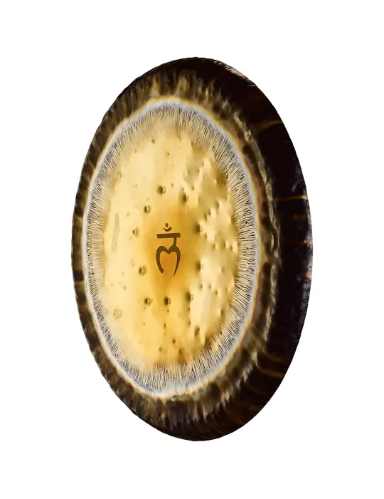  GONG DE ENERGÍA SÓNICA DEL CHAKRA RAÍZ, 24" / 60 CM, 194,18 HZ|MusicGoodDeal 
