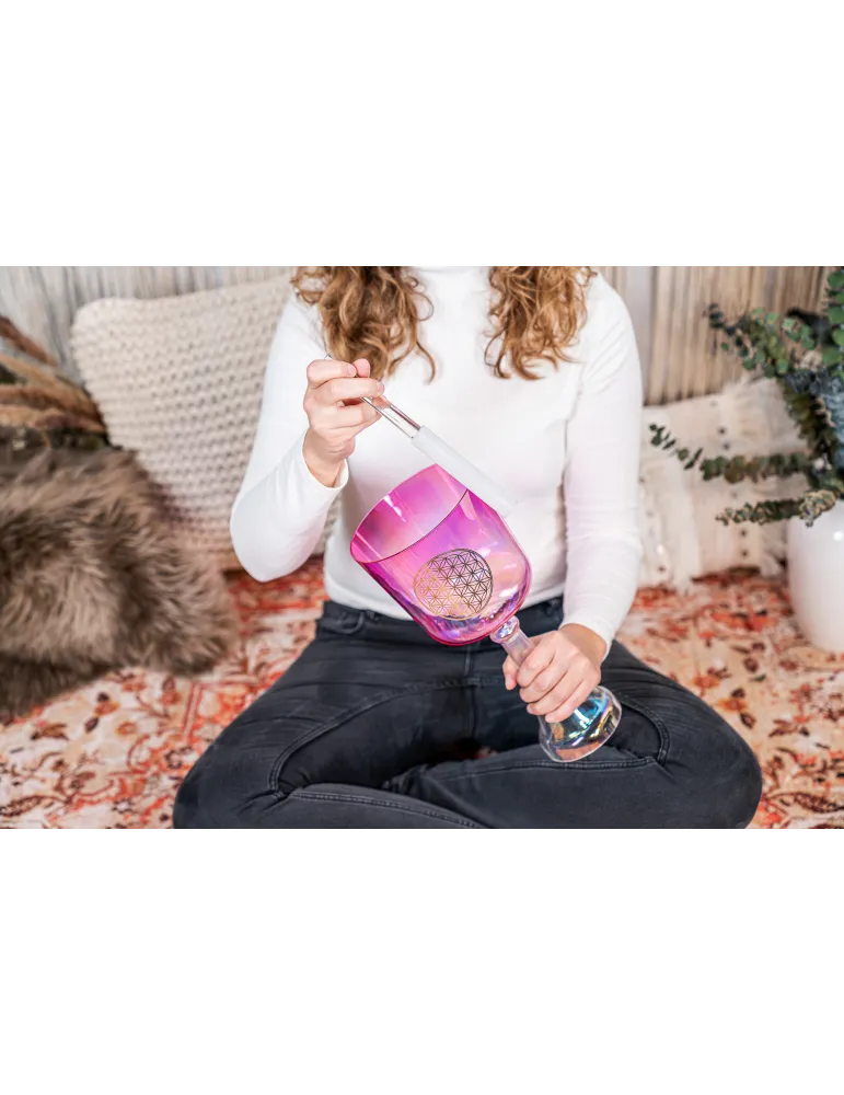  SONIC ENERGY SINGINGCHALICE CRYSTAL 6"|MusicGoodDeal 