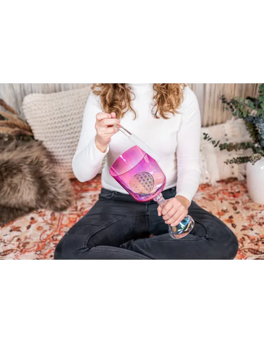  SONIC ENERGY SINGINGCHALICE CRYSTAL 6"|MusicGoodDeal 