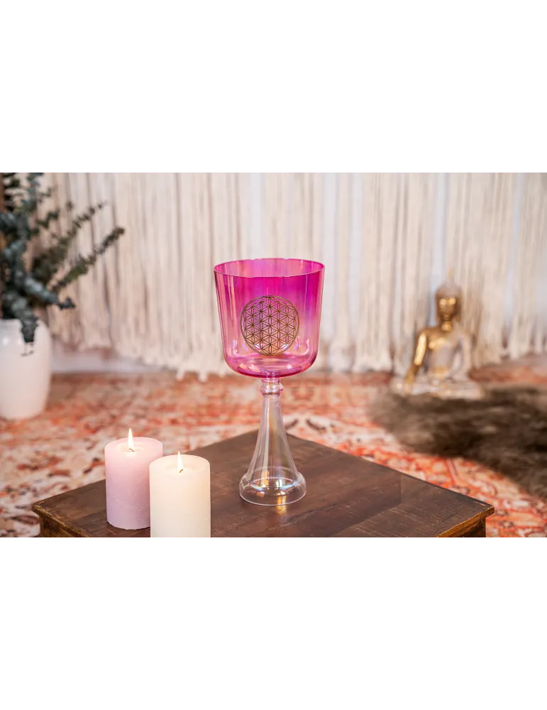  SONIC ENERGY SINGINGCHALICE CRYSTAL 6"|MusicGoodDeal 