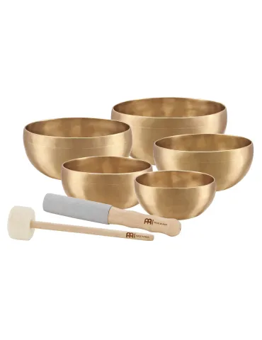 SONIC ENERGY SET 5 SINGING BOWLS SONIC ENERY UNIVER.