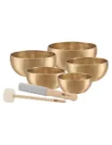  SONIC ENERGY SET 5 SINGING BOWLS SONIC ENERY UNIVER.|MusicGoodDeal 