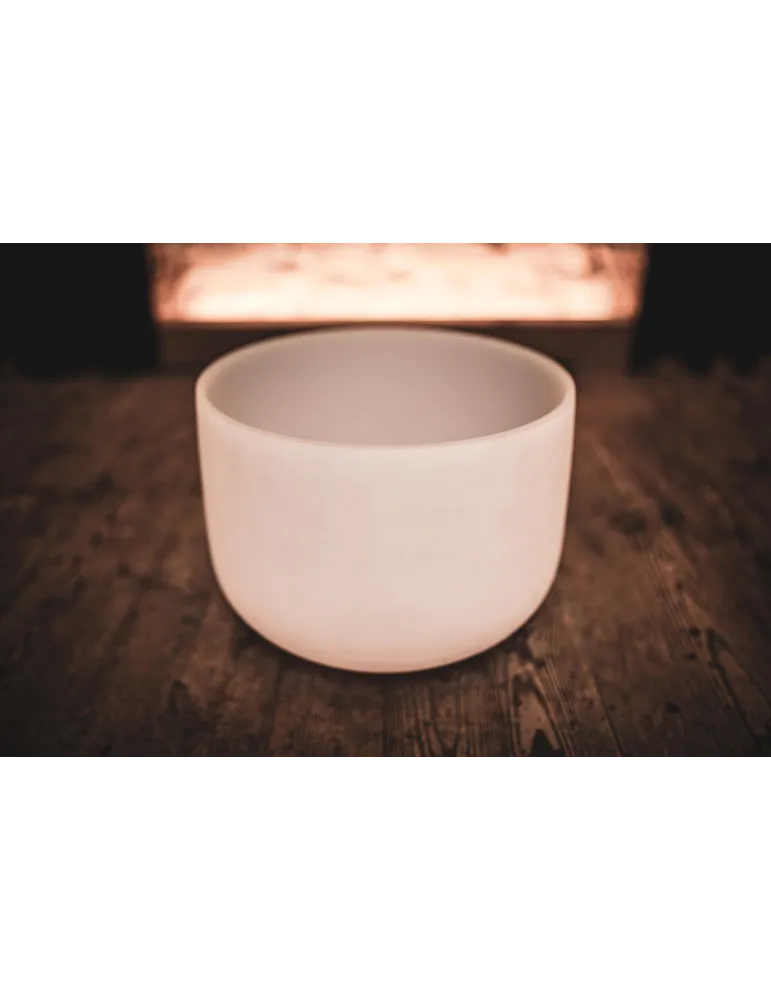  SONIC ENERGY CSB14C SINGING BOWL CRYSTAL 14 "|MusicGoodDeal 