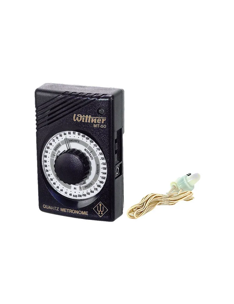  WITTNER METRÓNOMO DE CUARZO MT50 NEGRO|MusicGoodDeal 
