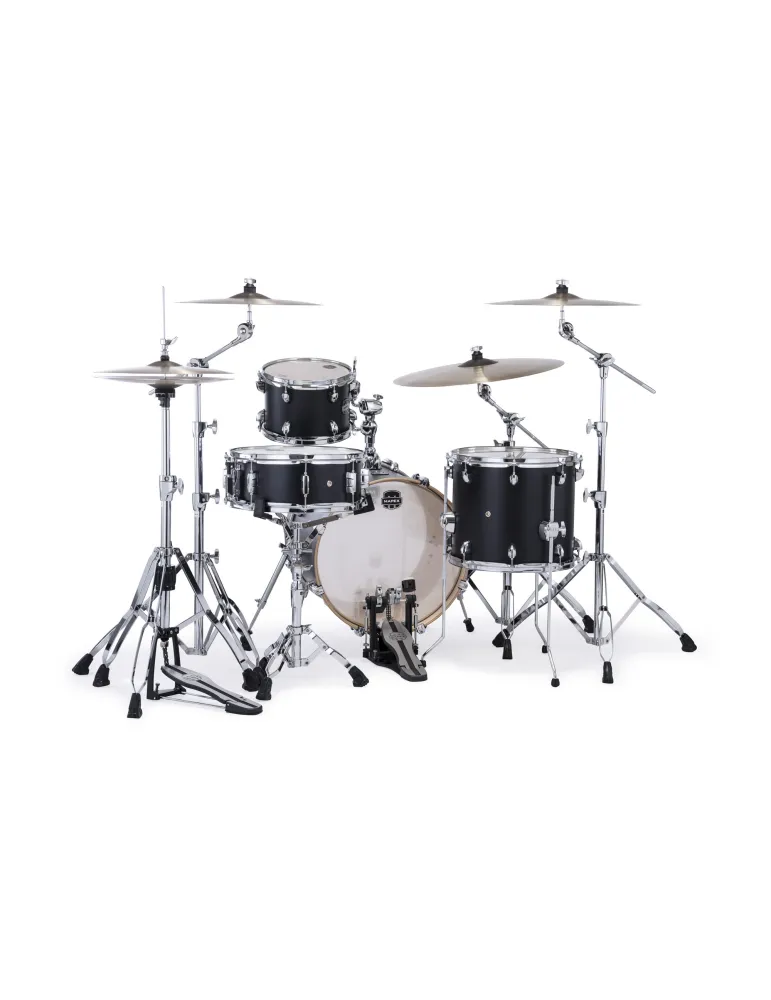  MAPEX MARS MAPLE TRAVEL KIT 4F MATTE BLA|MusicGoodDeal 